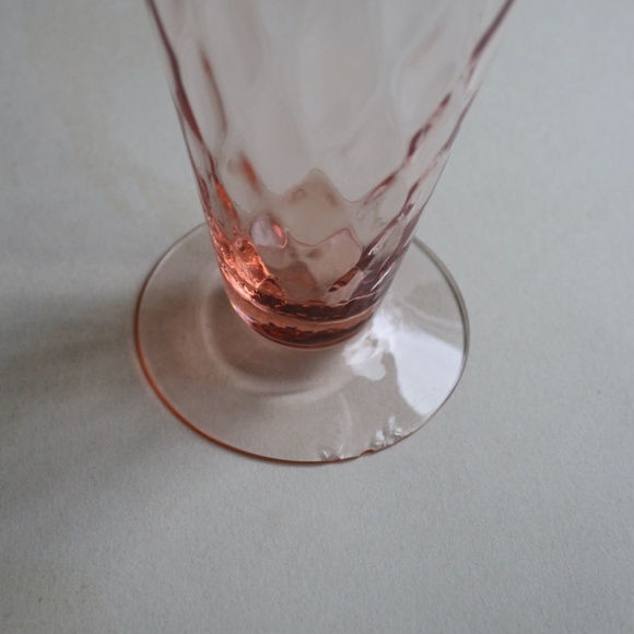 PINK CRYSTAL APERITIF / DIGESTIVE GLASS - Picture 3 of 6